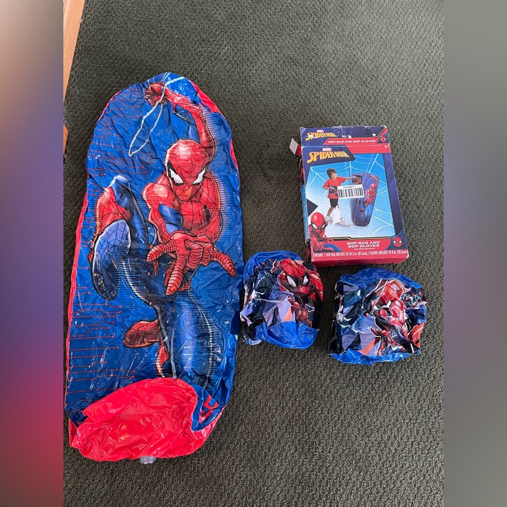 Marvel Spider-Man Bop Bag Inflatable Toys